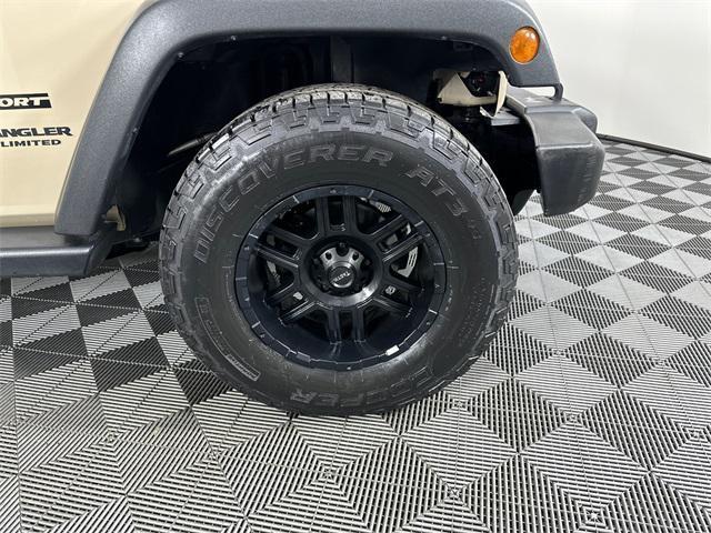 used 2016 Jeep Wrangler Unlimited car, priced at $18,688