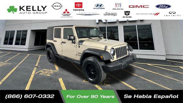 used 2016 Jeep Wrangler Unlimited car, priced at $18,988