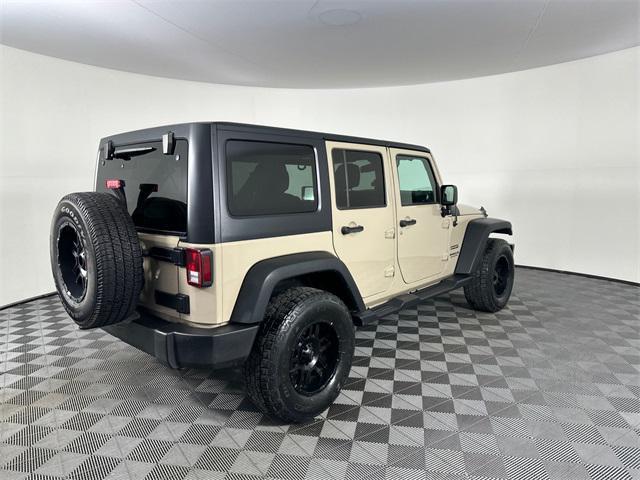 used 2016 Jeep Wrangler Unlimited car, priced at $18,688