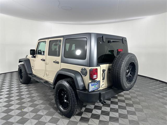 used 2016 Jeep Wrangler Unlimited car, priced at $18,688