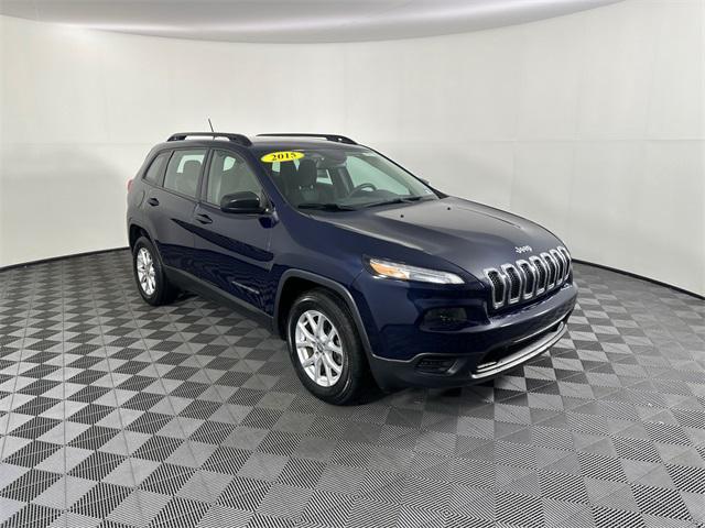 used 2015 Jeep Cherokee car, priced at $12,998