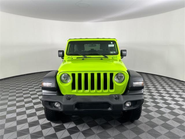 used 2021 Jeep Wrangler Unlimited car, priced at $30,798