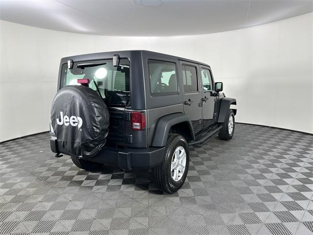 used 2017 Jeep Wrangler Unlimited car, priced at $23,698