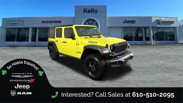 new 2024 Jeep Wrangler 4xe car, priced at $54,365