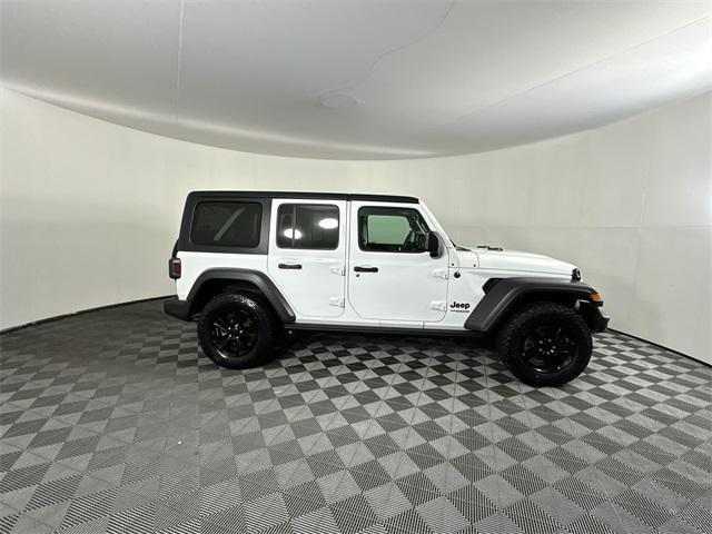 used 2021 Jeep Wrangler Unlimited car, priced at $28,895