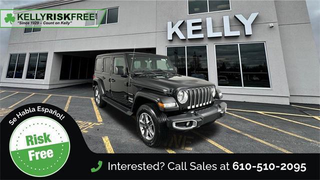 used 2022 Jeep Wrangler Unlimited car, priced at $38,994