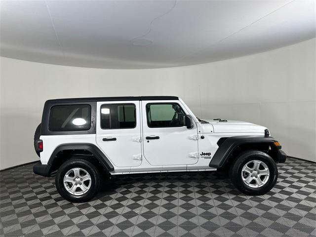used 2021 Jeep Wrangler Unlimited car, priced at $33,495