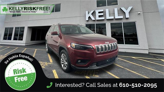 used 2021 Jeep Cherokee car, priced at $26,980