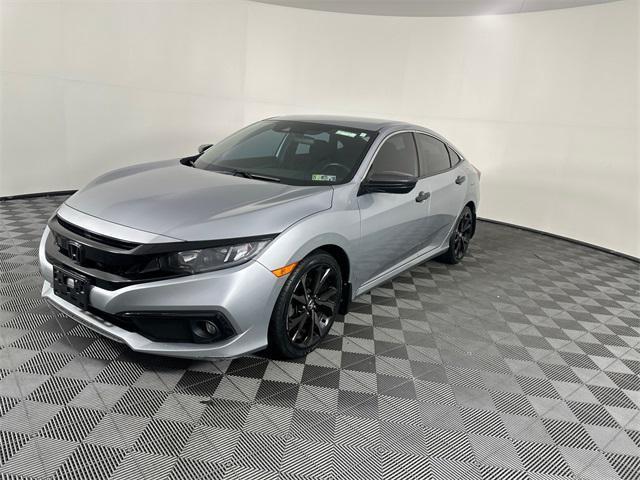 used 2020 Honda Civic car, priced at $17,500