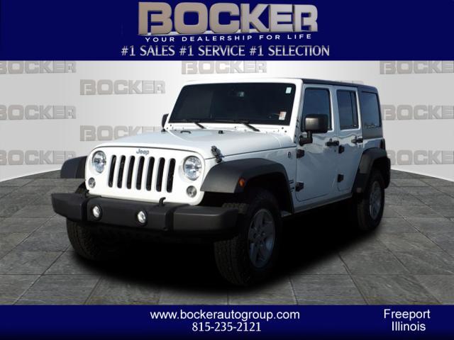 used 2015 Jeep Wrangler Unlimited car, priced at $16,999