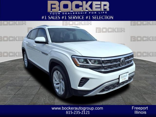 used 2022 Volkswagen Atlas Cross Sport car, priced at $30,990