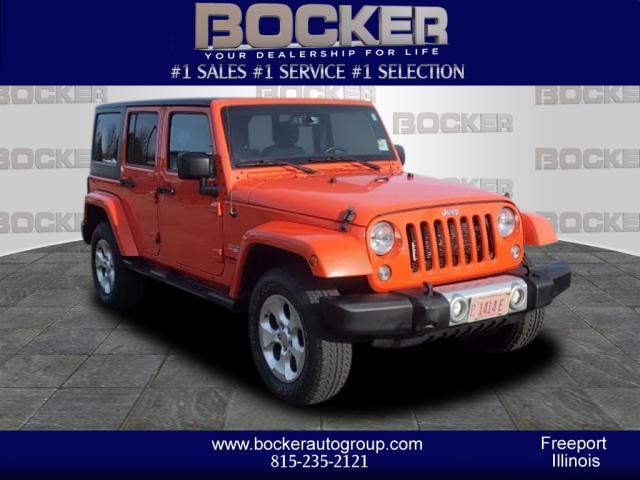 used 2015 Jeep Wrangler Unlimited car, priced at $16,900