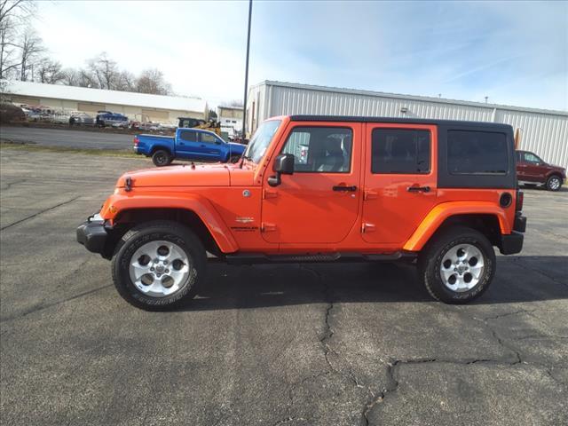 used 2015 Jeep Wrangler Unlimited car, priced at $16,900