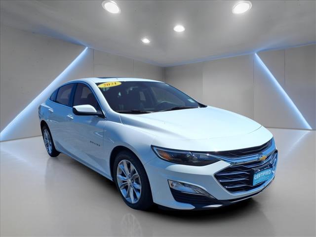used 2021 Chevrolet Malibu car, priced at $18,394