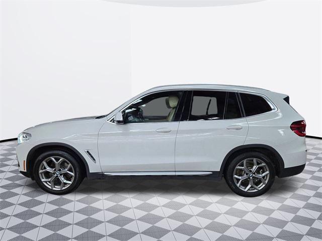 used 2021 BMW X3 car, priced at $24,400