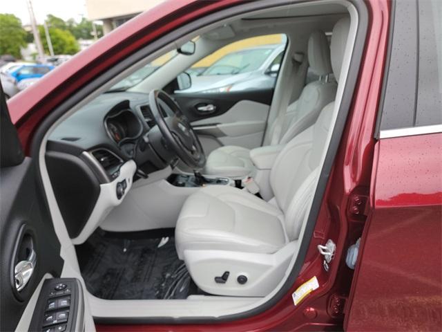 used 2021 Jeep Cherokee car, priced at $23,600