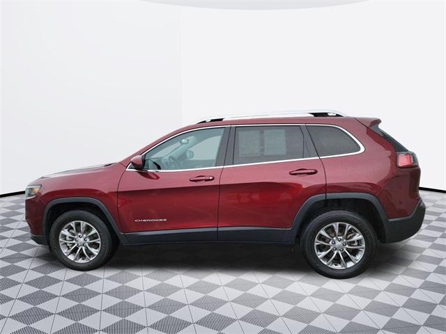 used 2021 Jeep Cherokee car, priced at $23,600