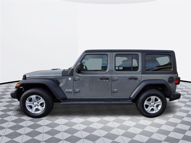 used 2019 Jeep Wrangler Unlimited car, priced at $24,977