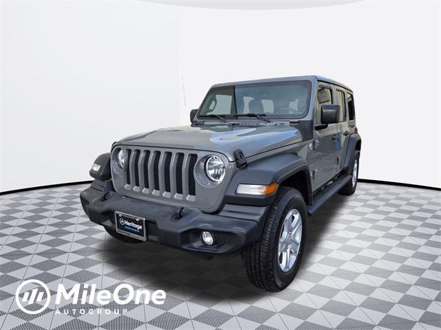 used 2019 Jeep Wrangler Unlimited car, priced at $24,977