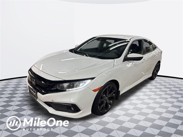 used 2020 Honda Civic car, priced at $19,500