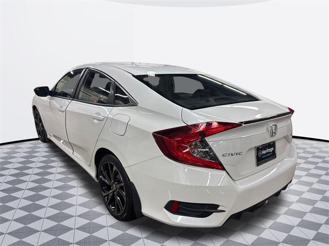 used 2020 Honda Civic car, priced at $19,500