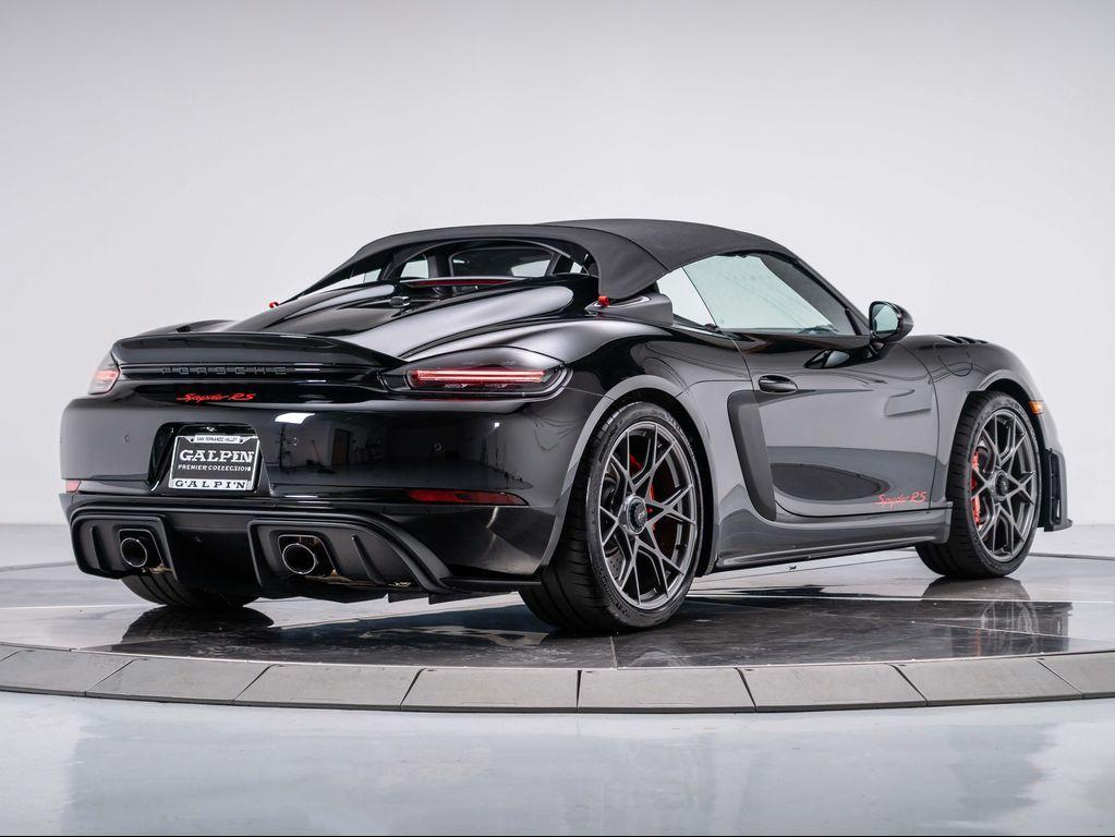 used 2025 Porsche 718 Spyder car, priced at $204,950