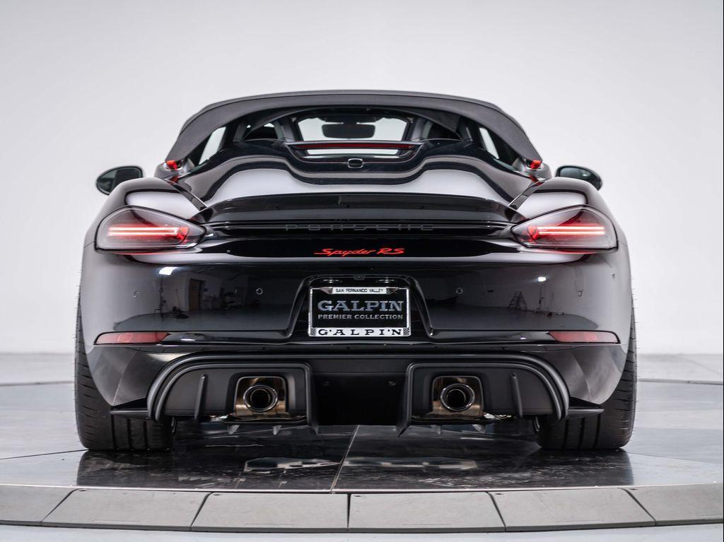used 2025 Porsche 718 Spyder car, priced at $204,950
