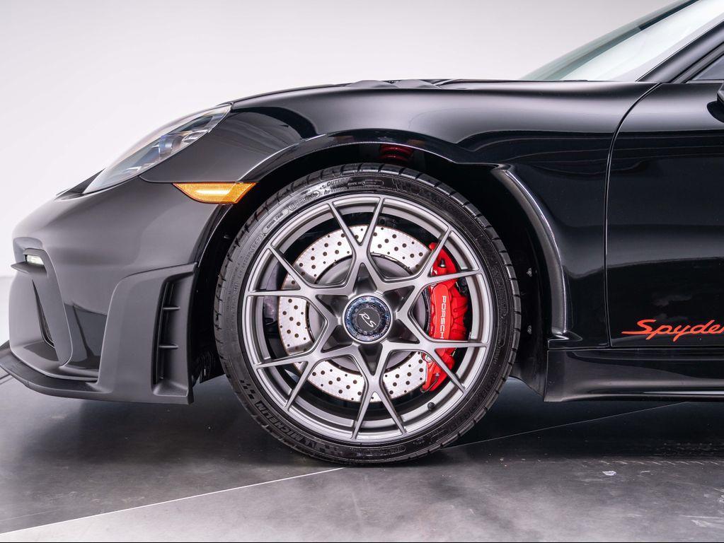 used 2025 Porsche 718 Spyder car, priced at $204,950