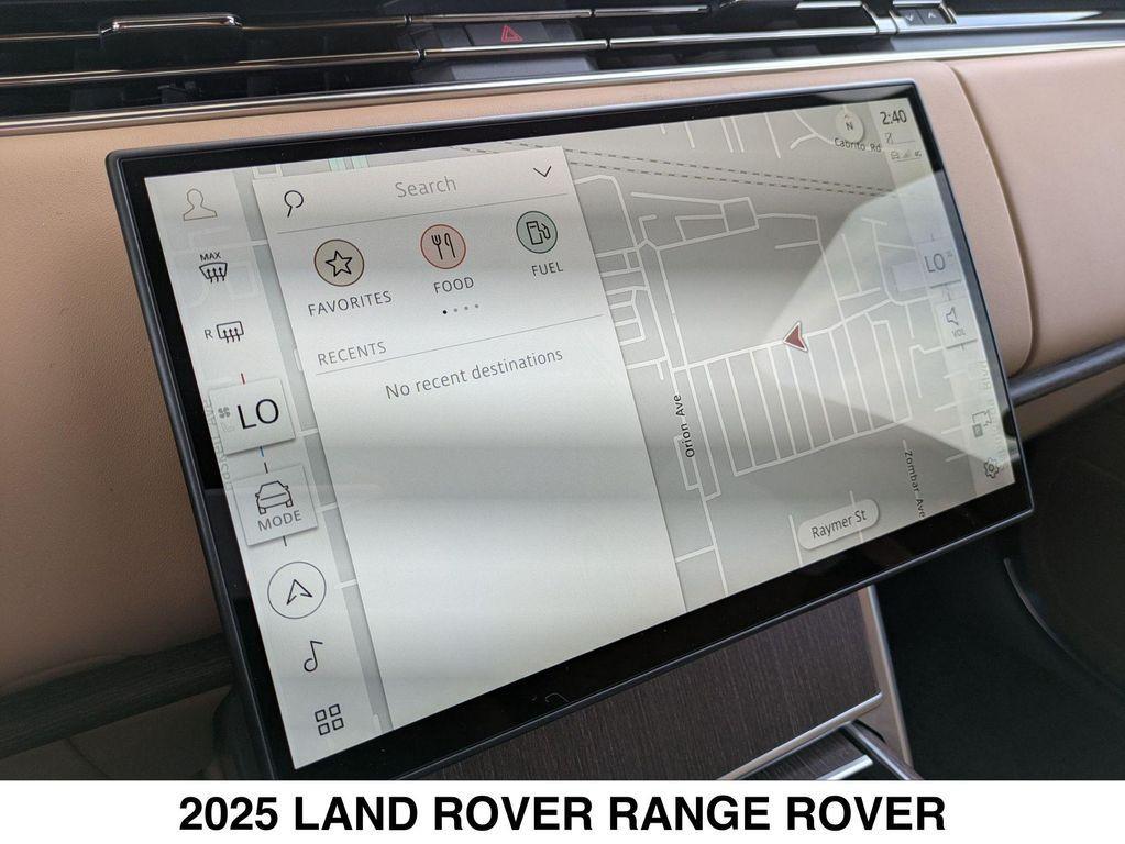 new 2025 Land Rover Range Rover car
