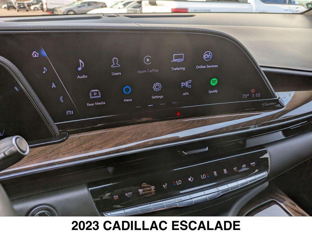 used 2023 Cadillac Escalade car, priced at $94,999