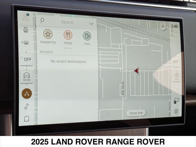 new 2025 Land Rover Range Rover car