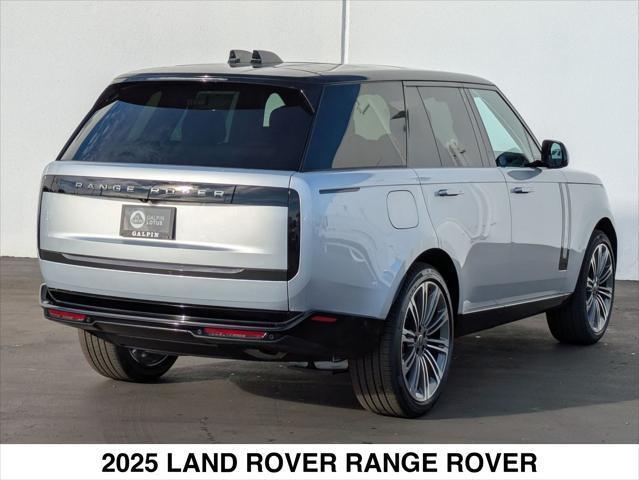 new 2025 Land Rover Range Rover car