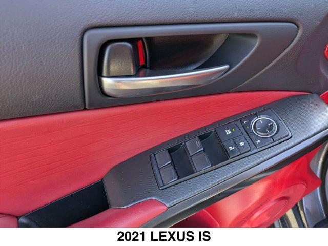 used 2021 Lexus IS 350 car, priced at $39,999