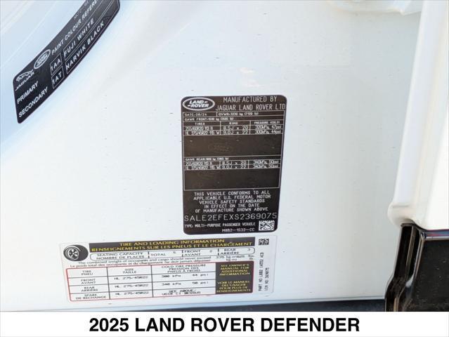 new 2025 Land Rover Defender car