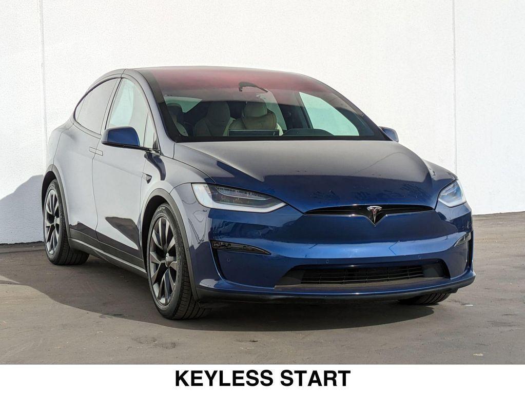 used 2022 Tesla Model X car, priced at $62,707