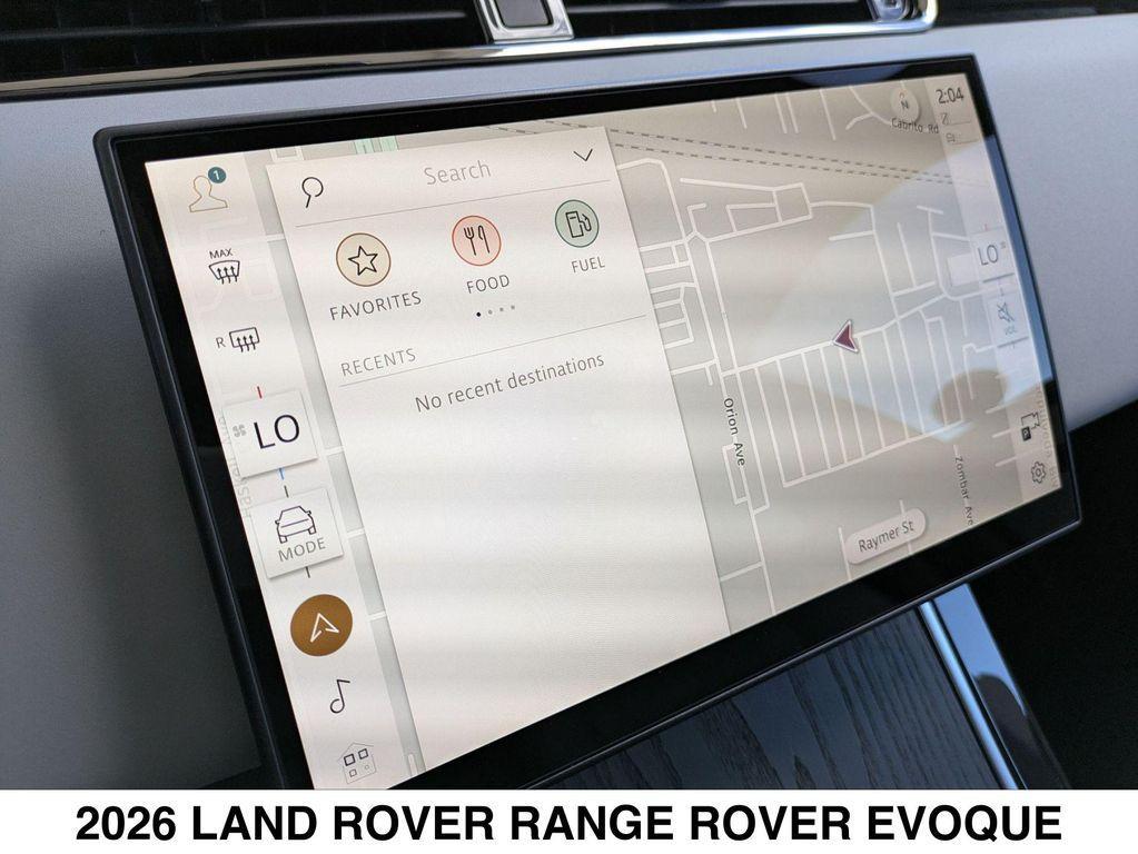 new 2026 Land Rover Range Rover Evoque car, priced at $55,955