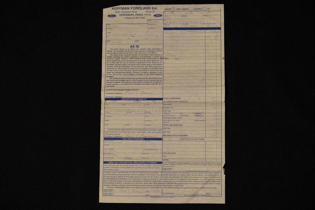 used 1993 Ford Mustang car, priced at $74,995