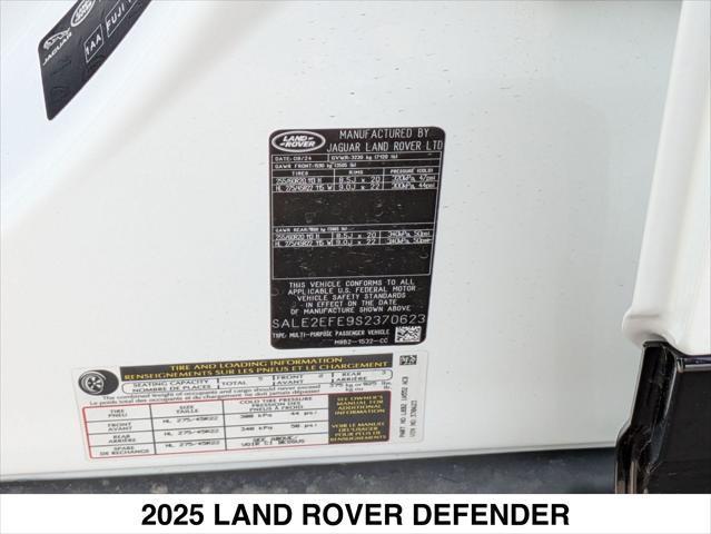 new 2025 Land Rover Defender car