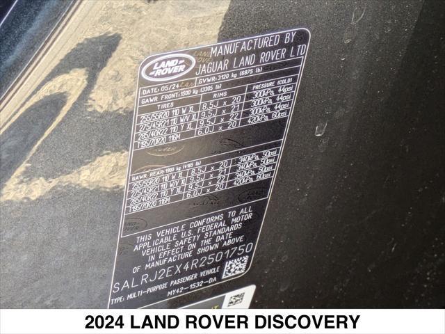 new 2024 Land Rover Discovery car, priced at $66,408