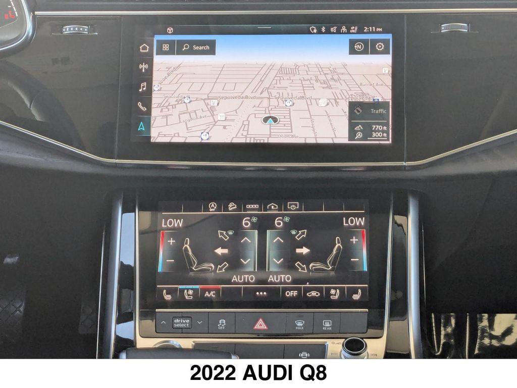 used 2022 Audi Q8 car, priced at $41,999