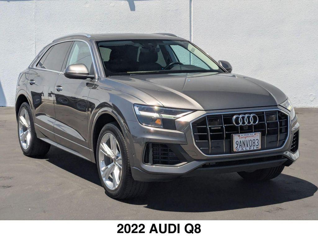 used 2022 Audi Q8 car, priced at $41,999