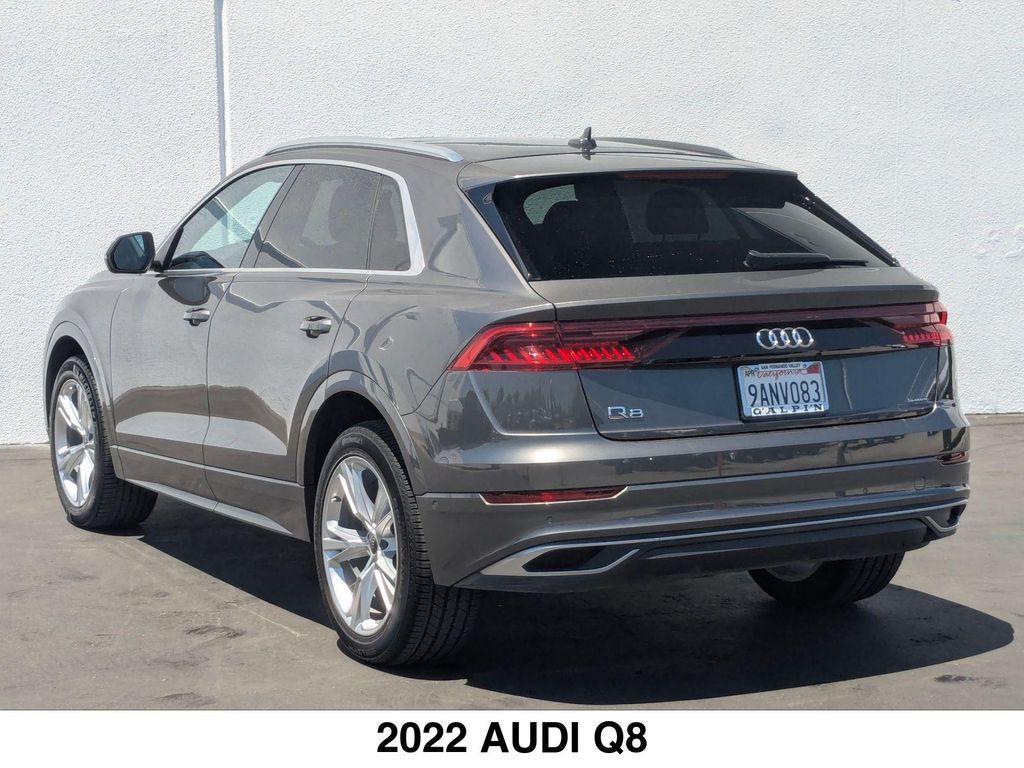 used 2022 Audi Q8 car, priced at $41,999