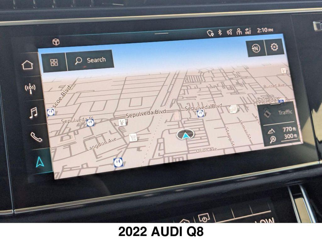 used 2022 Audi Q8 car, priced at $41,999