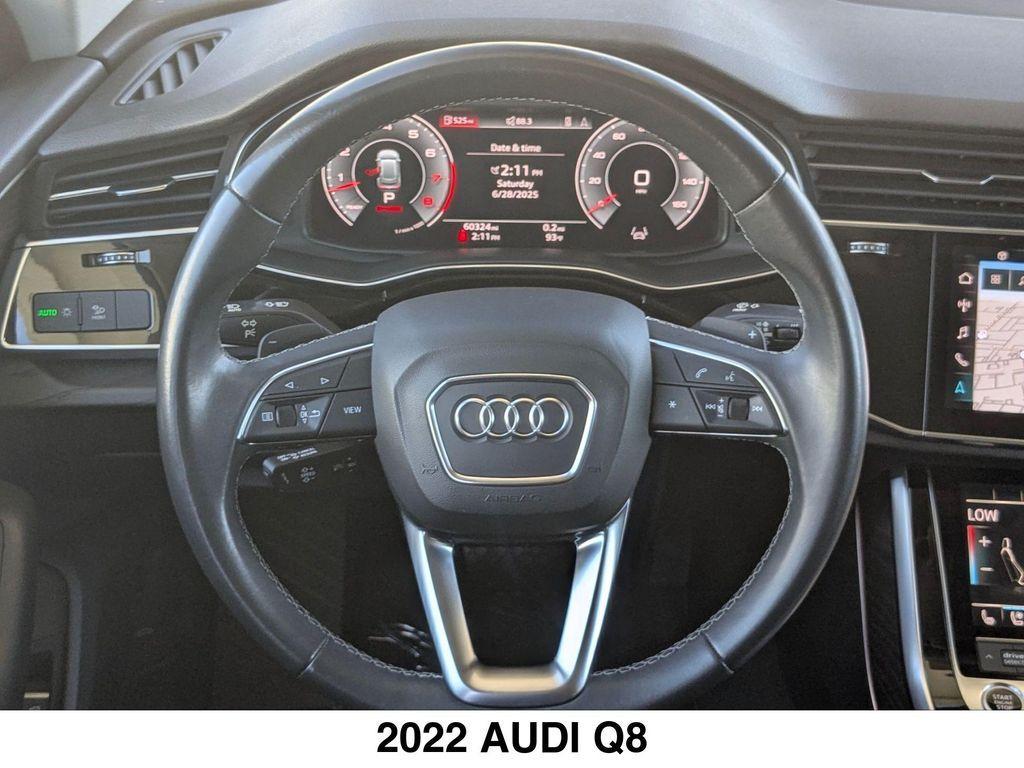 used 2022 Audi Q8 car, priced at $41,999