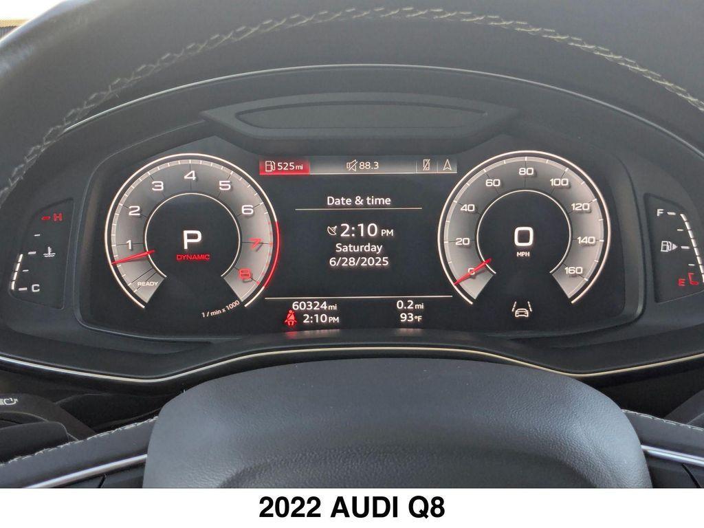 used 2022 Audi Q8 car, priced at $41,999