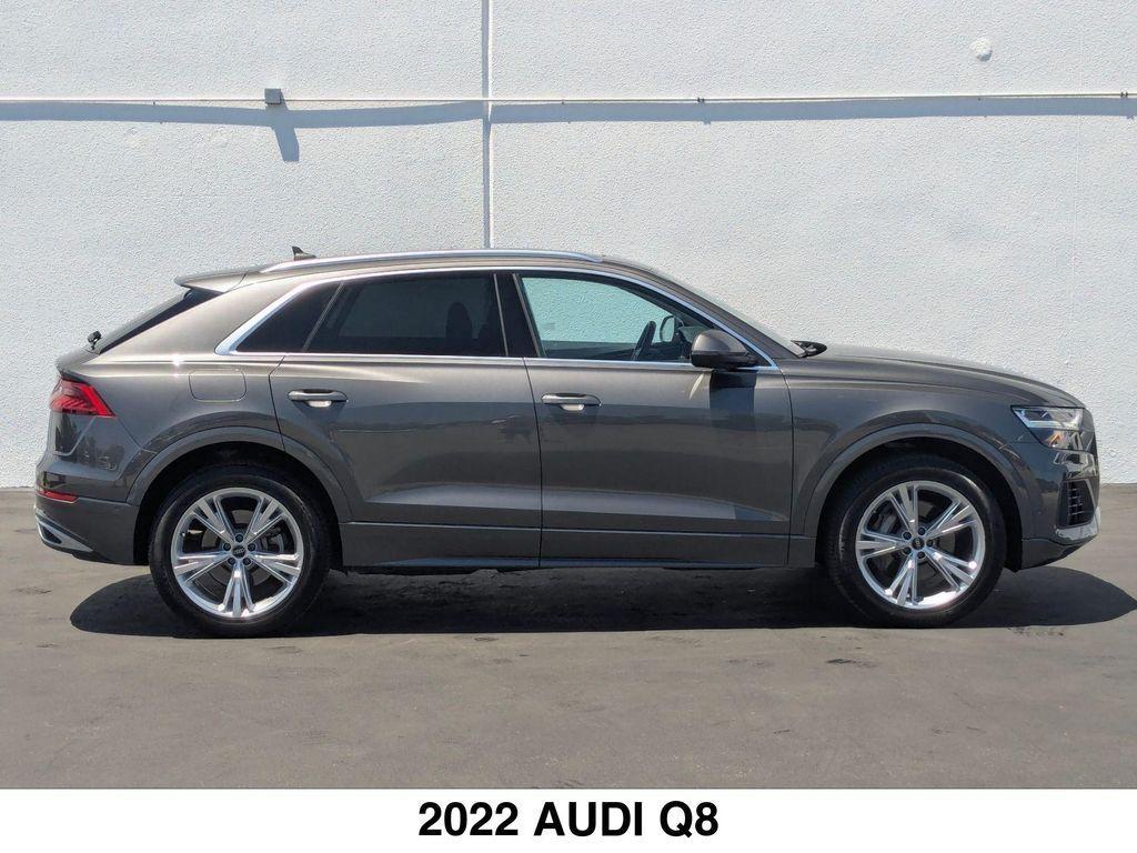 used 2022 Audi Q8 car, priced at $41,999