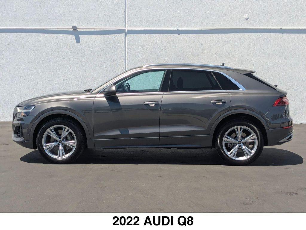used 2022 Audi Q8 car, priced at $41,999
