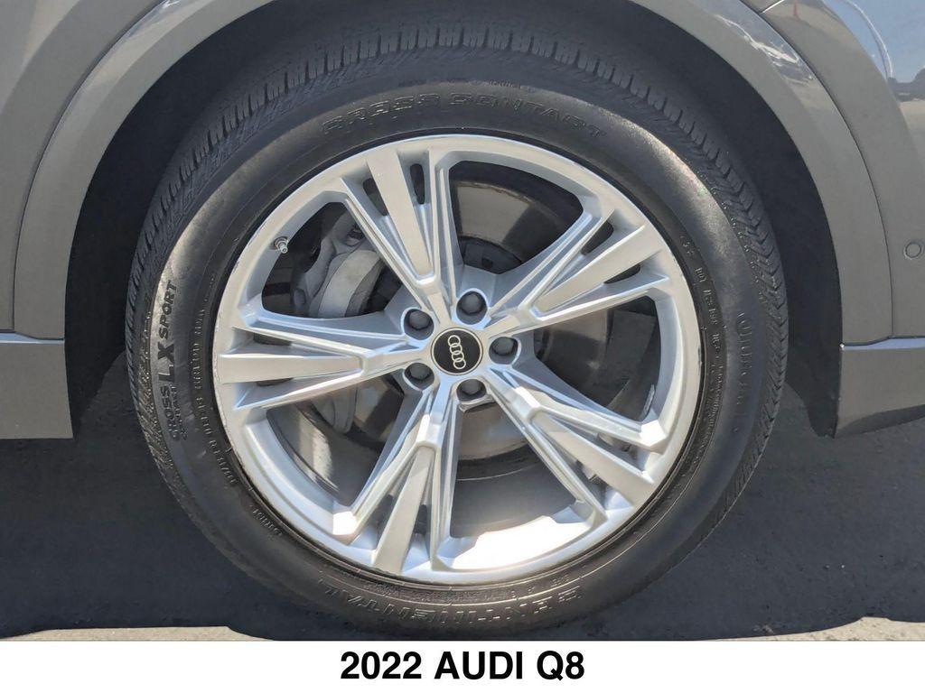 used 2022 Audi Q8 car, priced at $41,999