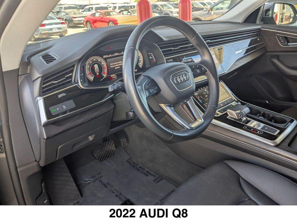 used 2022 Audi Q8 car, priced at $41,999