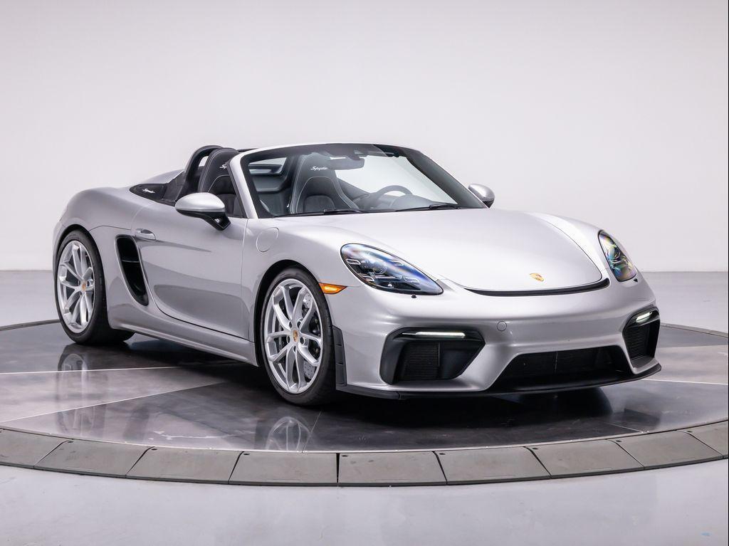 used 2020 Porsche 718 Spyder car, priced at $128,810